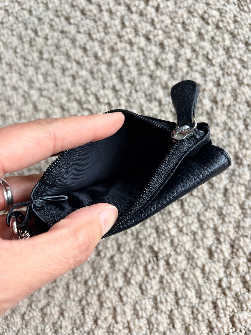 Harley-Davidson Genuine Leather Coin/Card Pouch - Picture 4 of 7